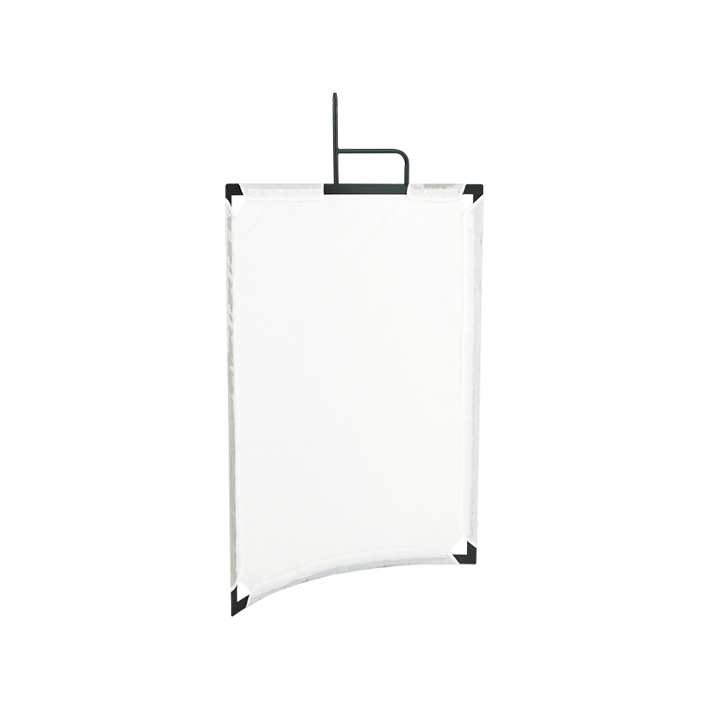 Panel de bandera curvo de aluminio HB-2536B