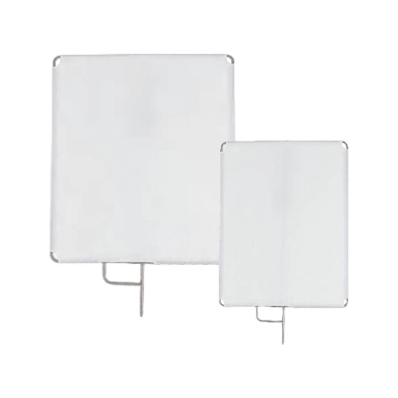 Panel de bandera HB-2836SS / HB-4848SS de acero inoxidable